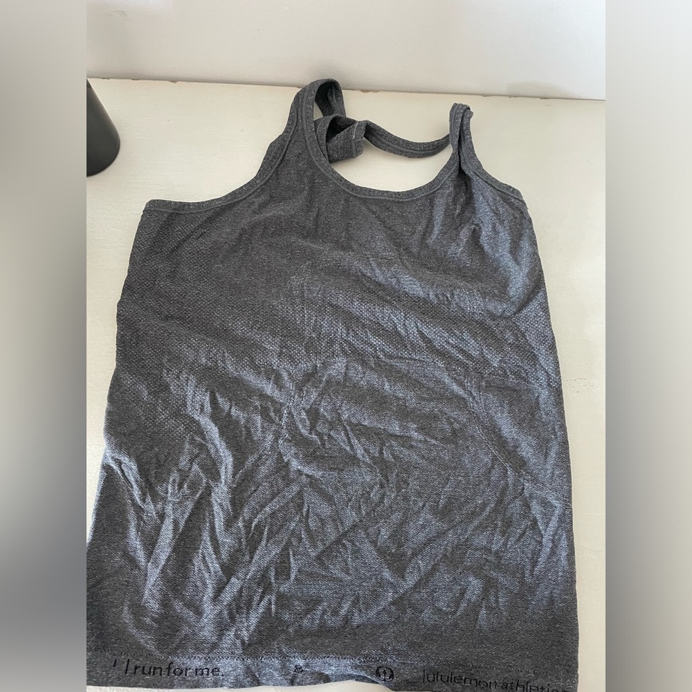 Lululemon gray workout tank